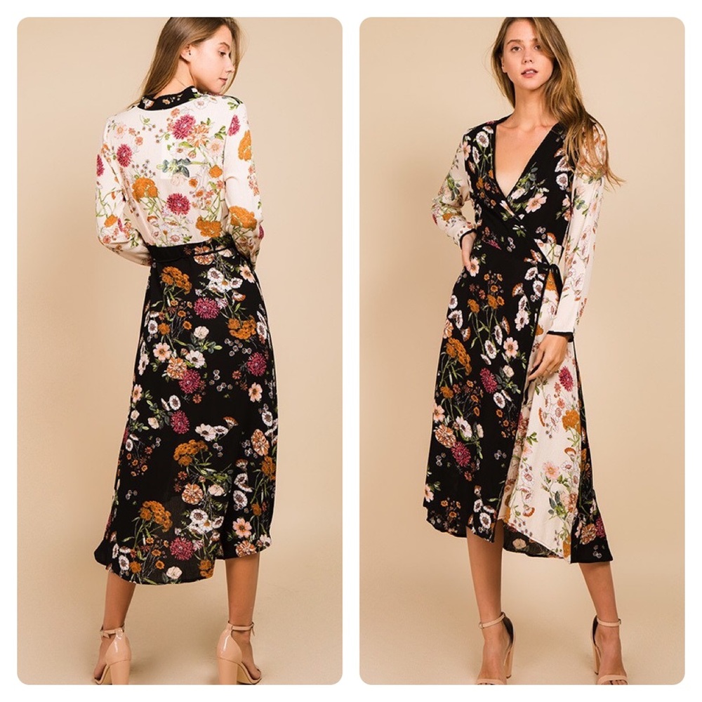 🆕Floral Midi Dress